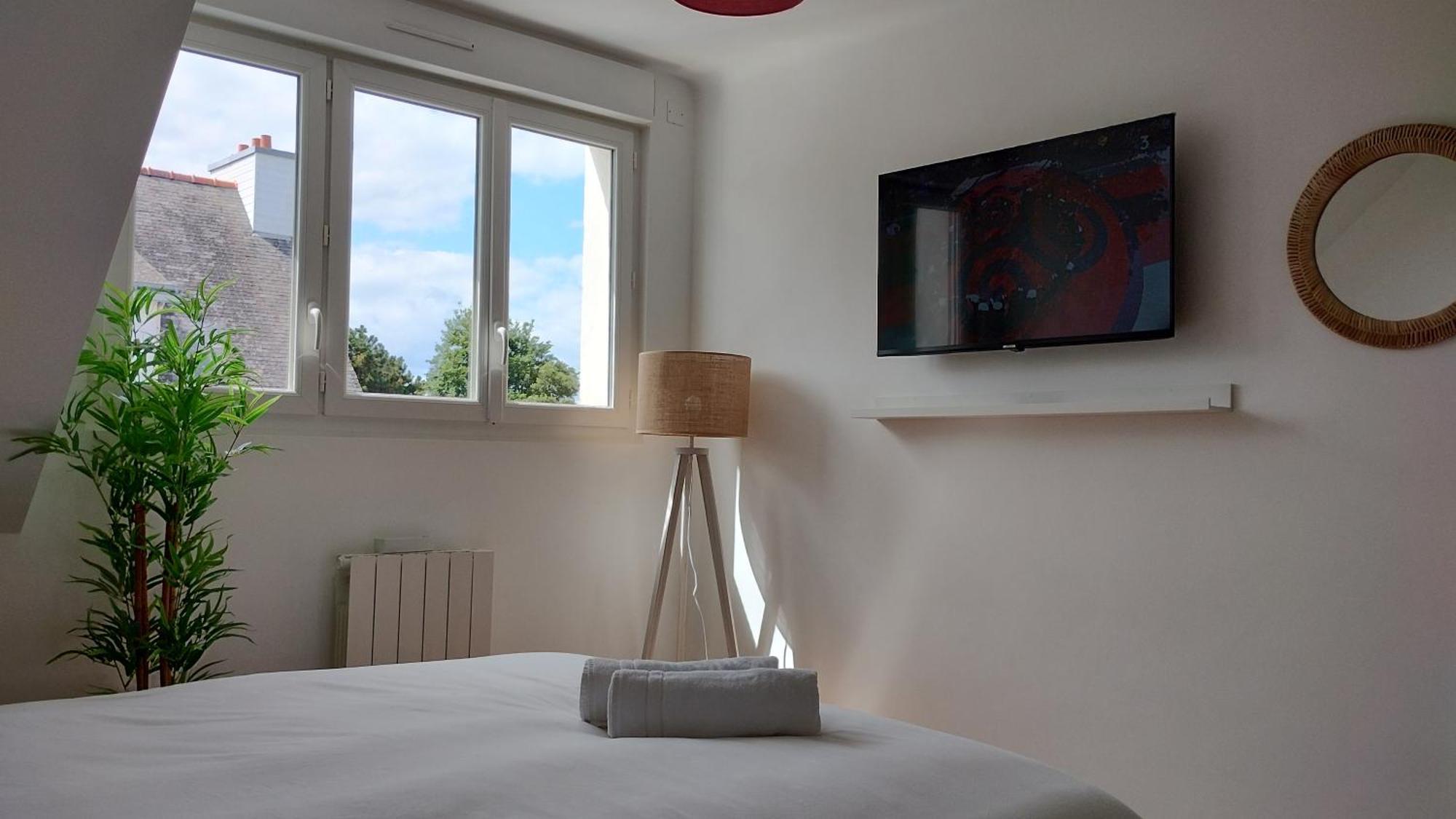 Escale "Au 47" Villa Locmiquelic Ruang foto